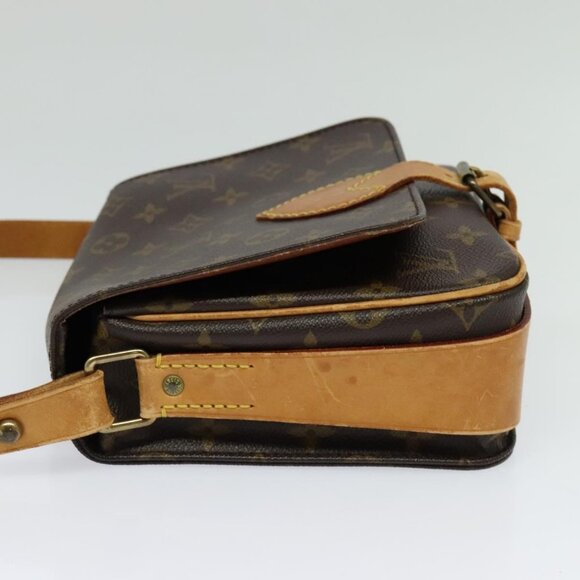 LOUIS VUITTON Monogram Cartouchiere MM Shoulder Bag LV Auth - Picture 4 of 16
